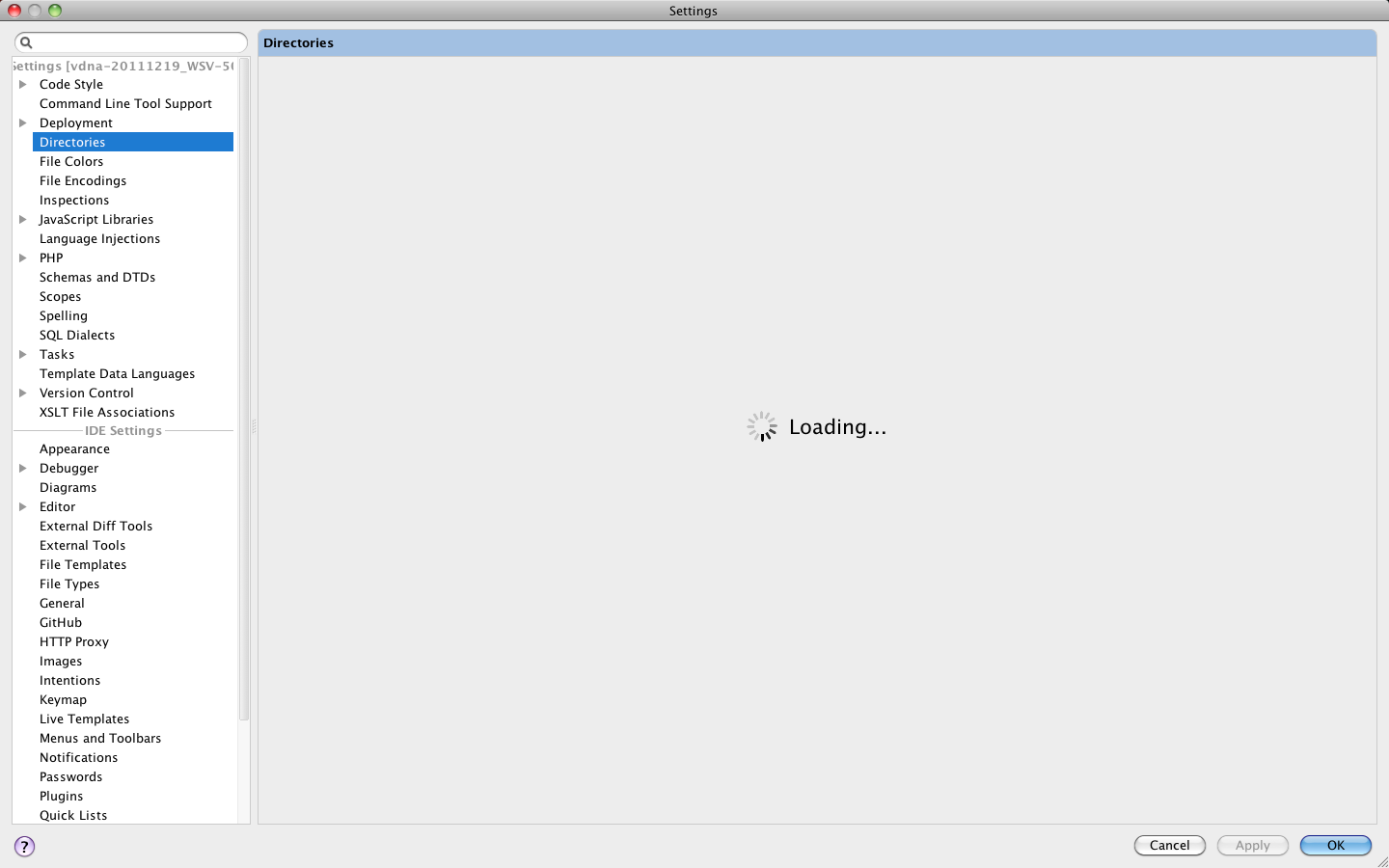 Project view not showing directories IDEs Support (IntelliJ Platform